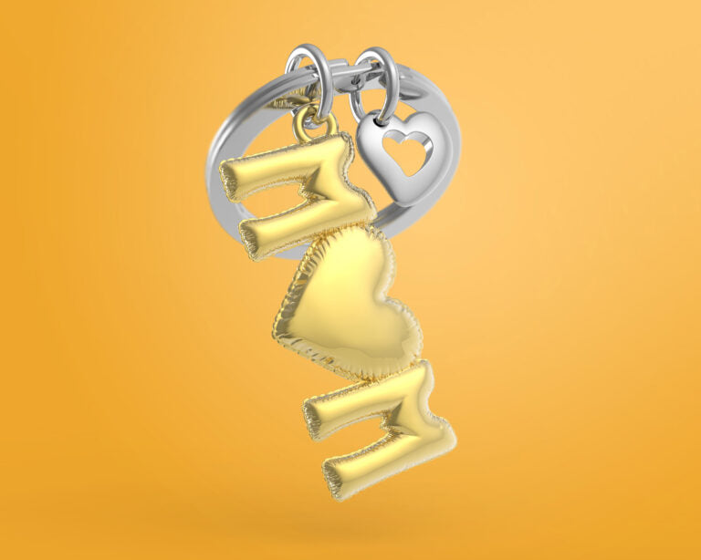 Stainless Steel Keyring - Super Mom