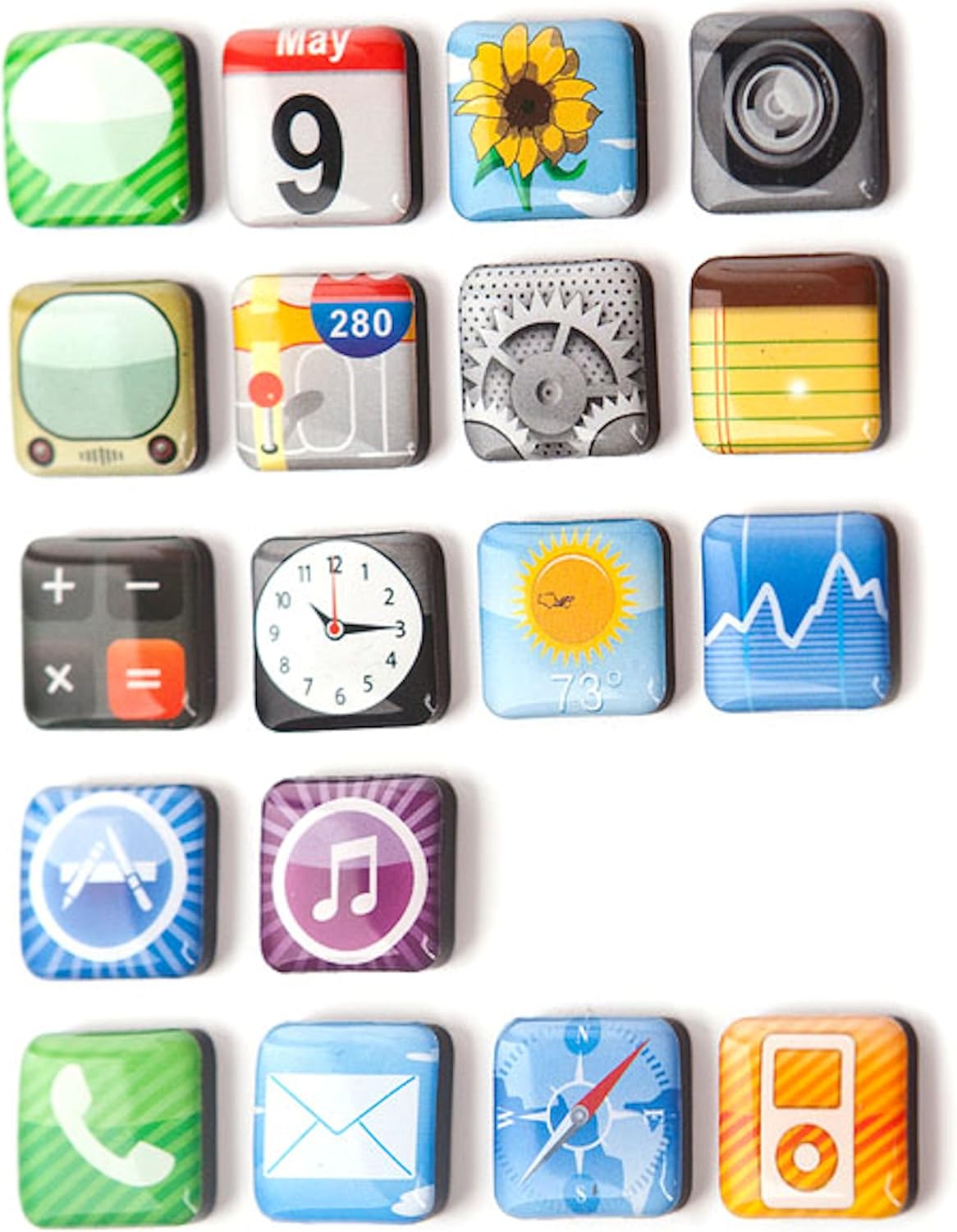 App Magnets Set