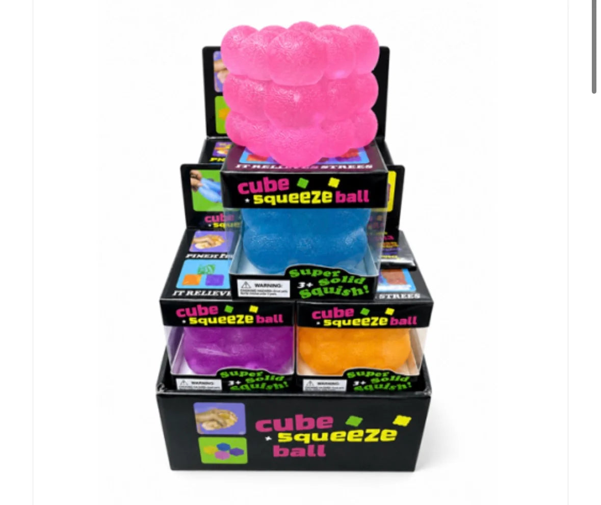 Bumpy Bubble Squishy Cube