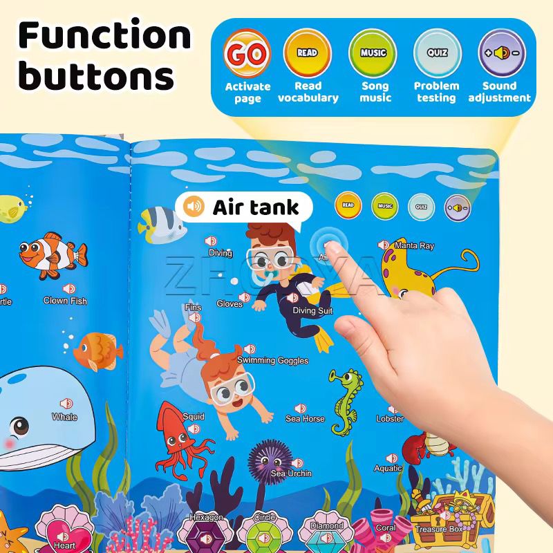 Intelligence Book - Interactive Learning Book for Kids