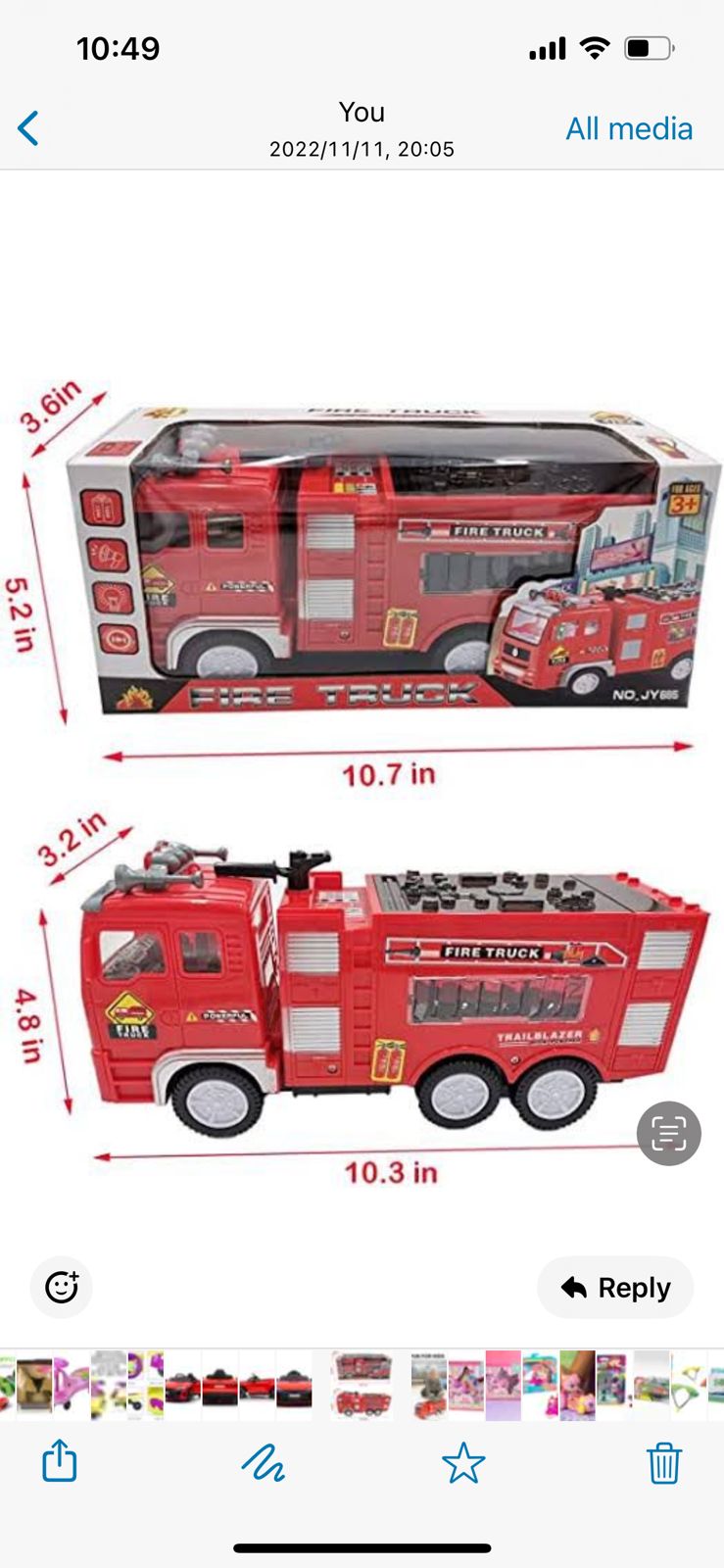 Play Firetruck (with Lights & Sounds)