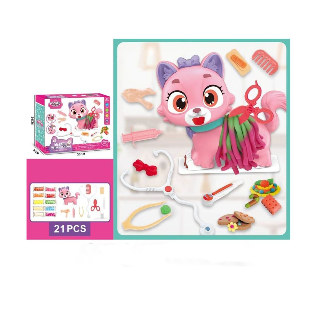 Magic Dough Little Veterinarian Play Set