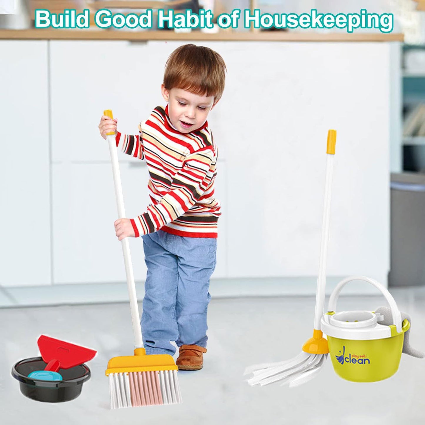 Cleaning Trolley Play Set