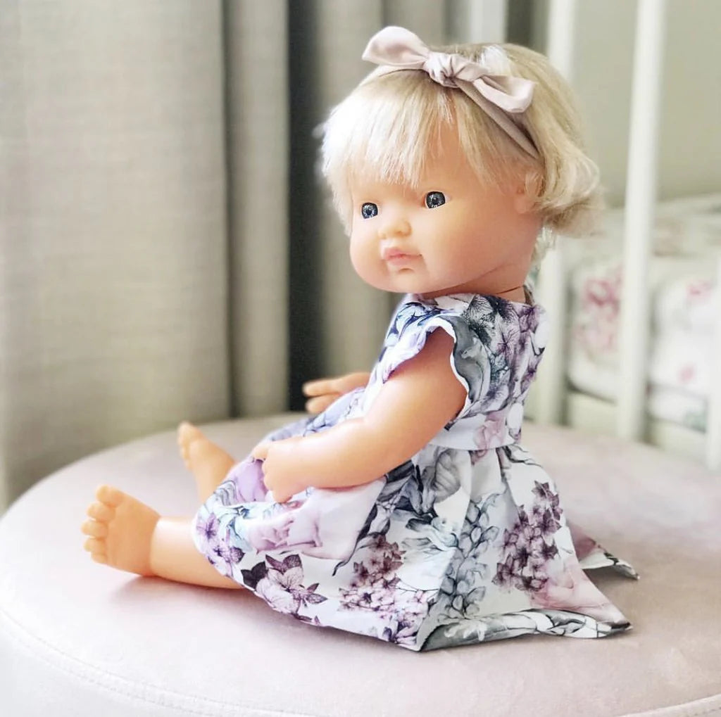 Caucasian Light Blonde Girl Doll (38cm)