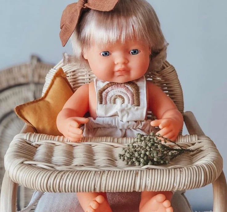 Caucasian Light Blonde Girl Doll (38cm)