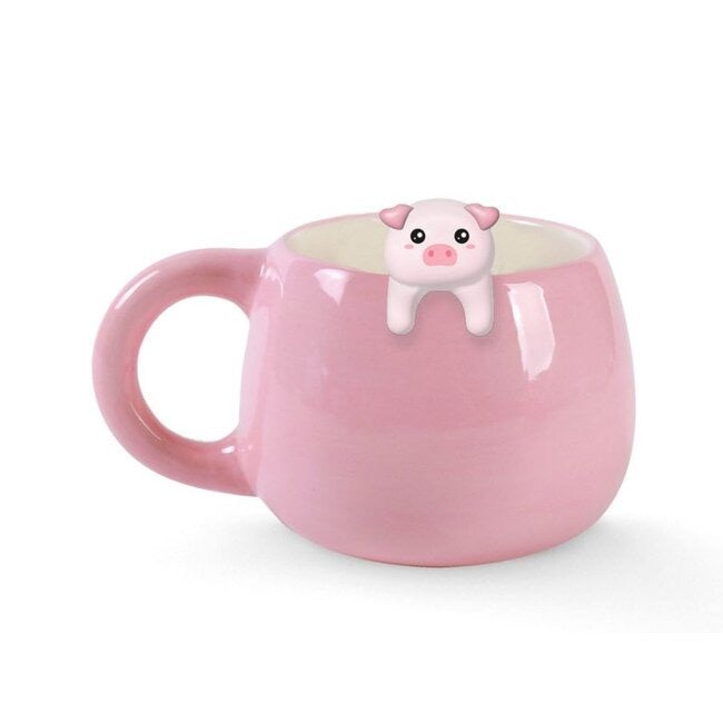 XL Charm Mug - Piggy