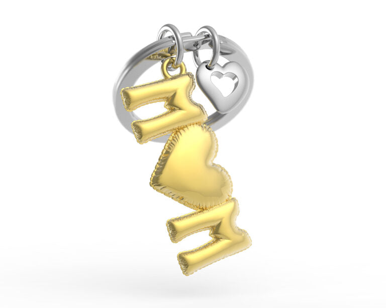 Stainless Steel Keyring - Super Mom