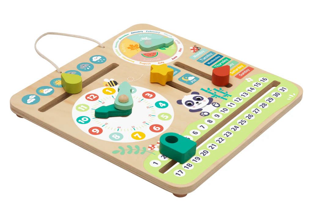 My Calender Interactive Wooden Learning Board