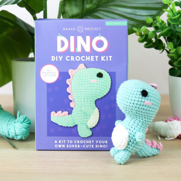 Dino DIY Crochet Kit