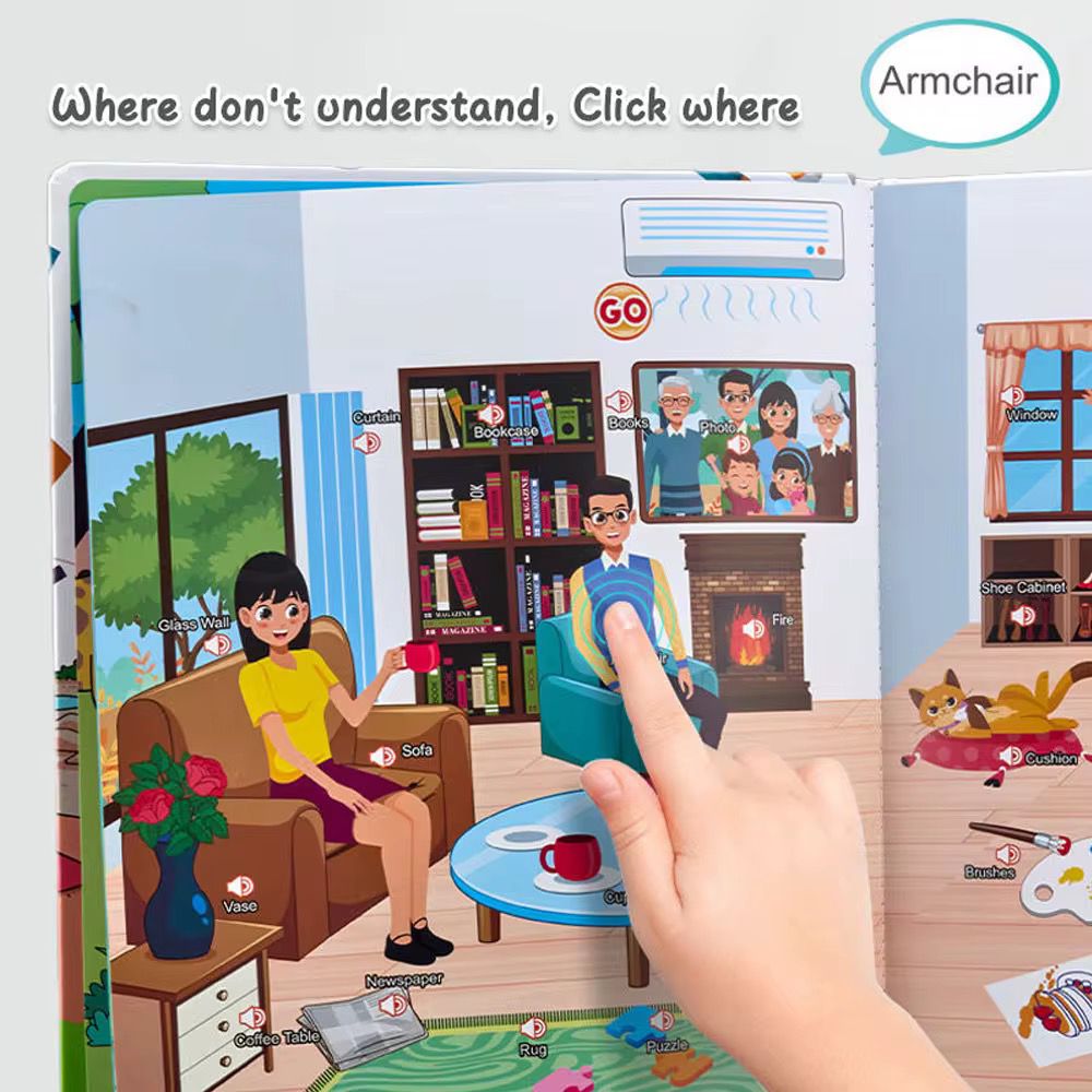 Intelligence Book - Interactive Learning Book for Kids