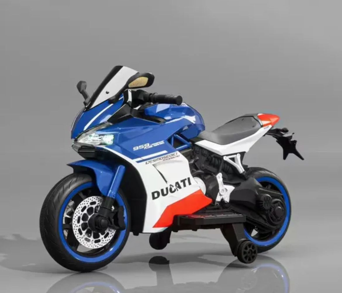 Kids’ Electric Ride On - Styled Ducati Bike