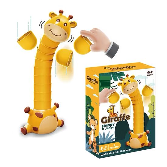 Giraffe Happy A Jenga - Stacking & Balancing Game