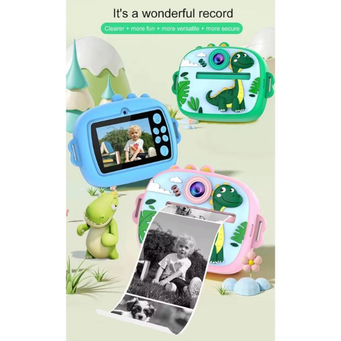 KidiSnap Instant - Instant Printing Camera