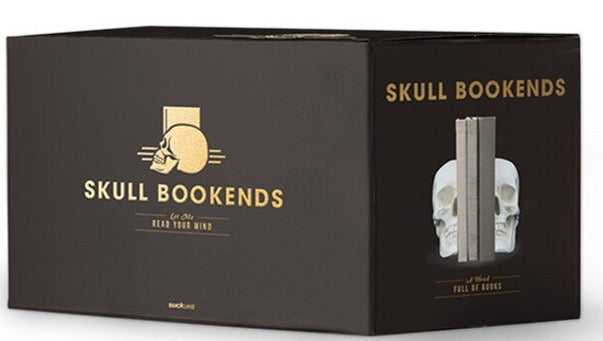 Skull Book Ends