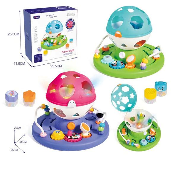 Musical Shape Sorter Planet Light