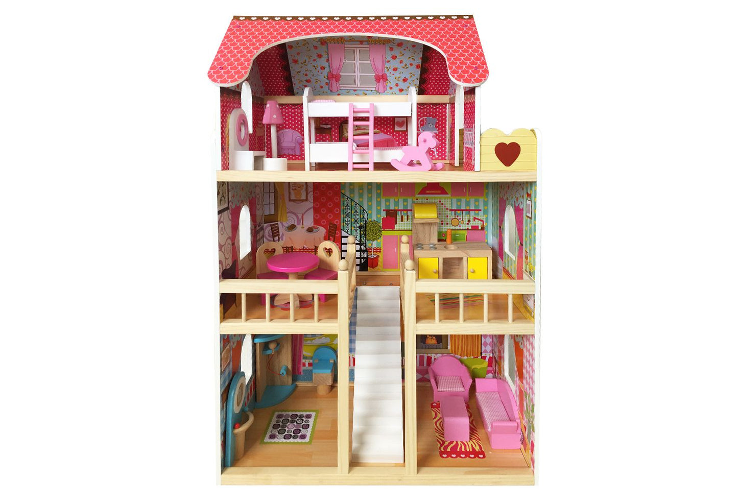 Emily's Wooden Dollhouse