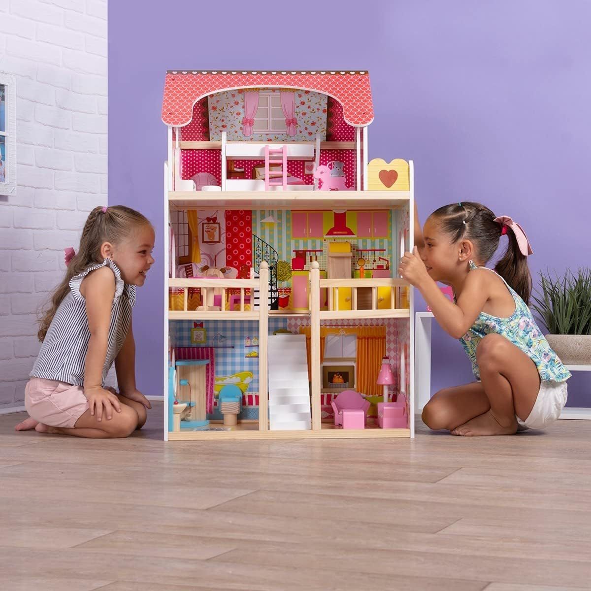 Emily's Wooden Dollhouse
