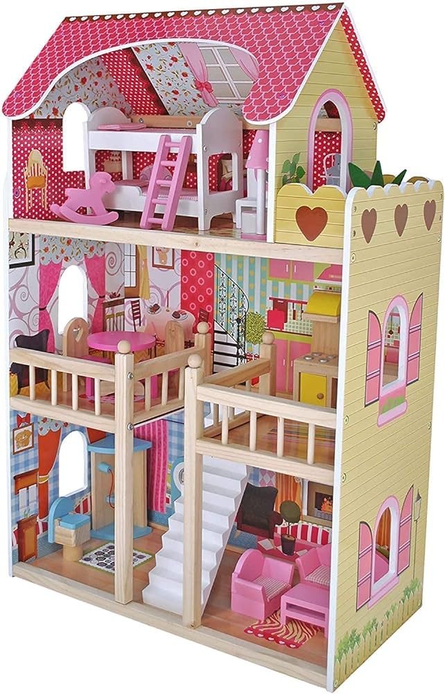 Emily's Wooden Dollhouse
