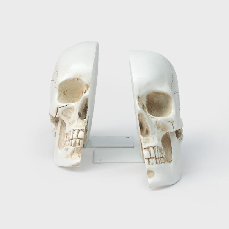 Skull Book Ends