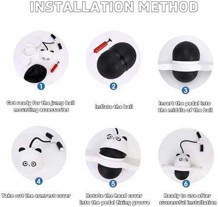 LED Panda Jump Ball