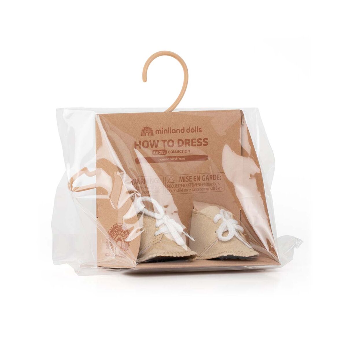 Gender Neutral Shoes for 38cm Miniland Dolls