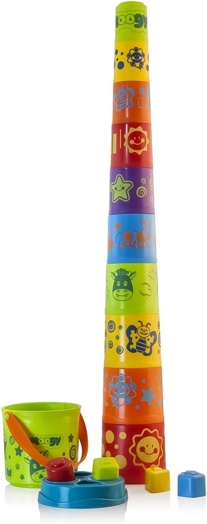 Giant Moogy Stacking Cups and Shape Sorter