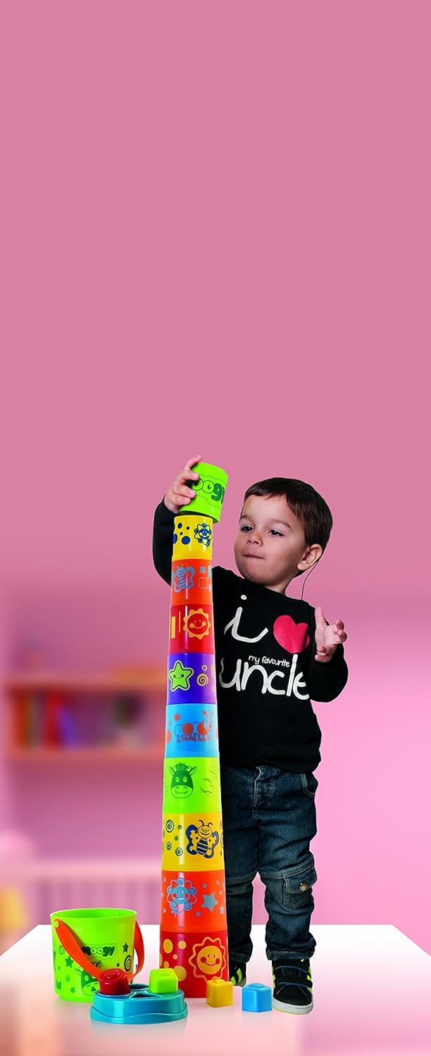 Giant Moogy Stacking Cups and Shape Sorter