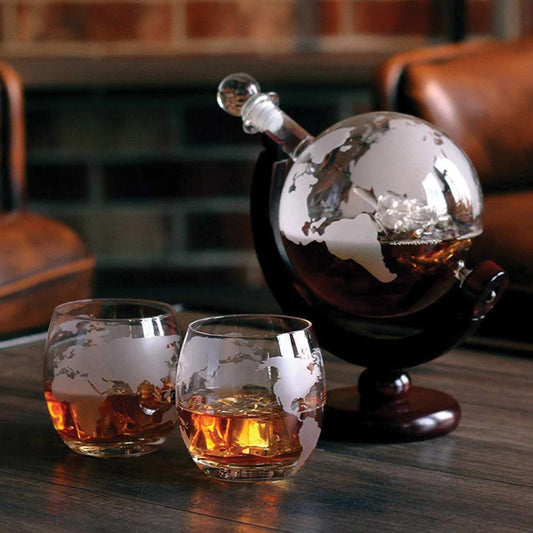 Globe Liquor Decanter Set