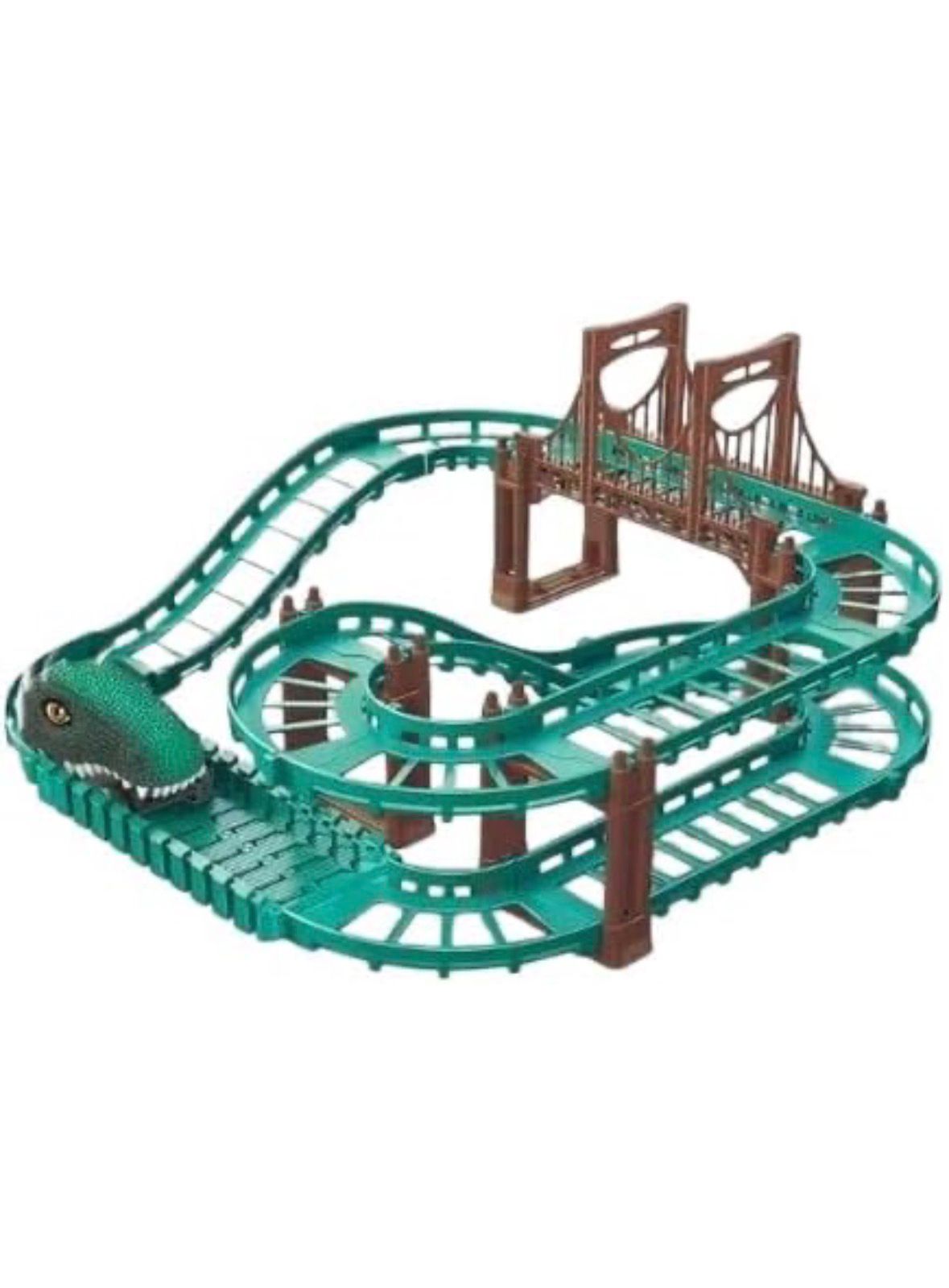 DIY Battery-Powered Dinosaur Track Set