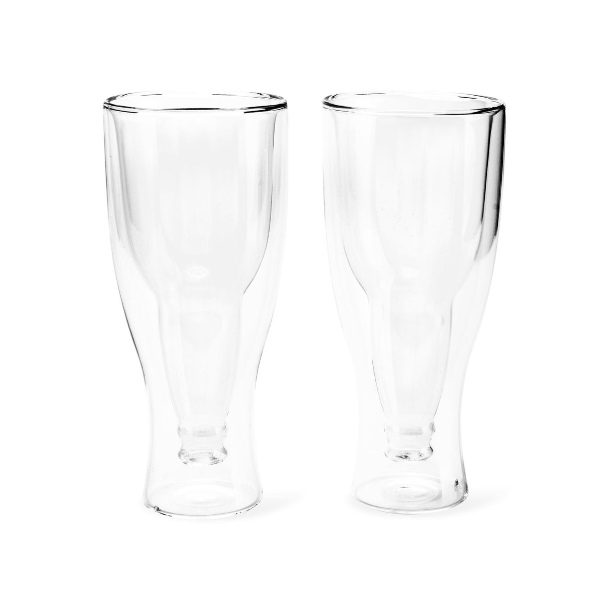 Gravity Beer Bottle Glasses - 400ml (Set of 2)