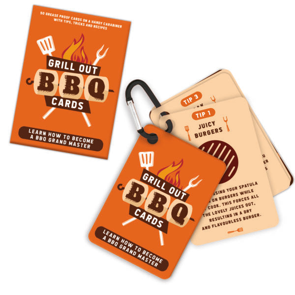Grill Out BBQ Recipe & Tip Cards