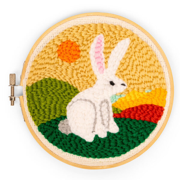 Punch Needle Kit - Hare