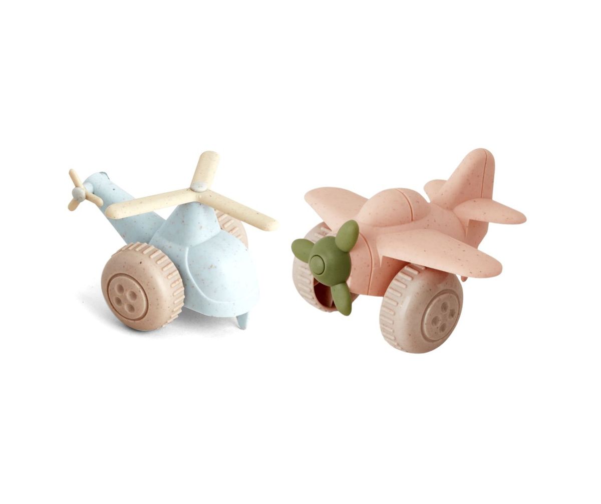 Midi Helicopter & Plane Set - Hearts Collection