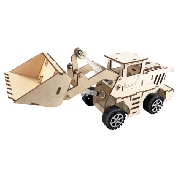 DIY Wooden 3D Hydraulic Loader