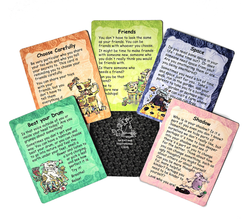 Tjeezie Tea-Tyme Taylz Inspirational Cards for Kids