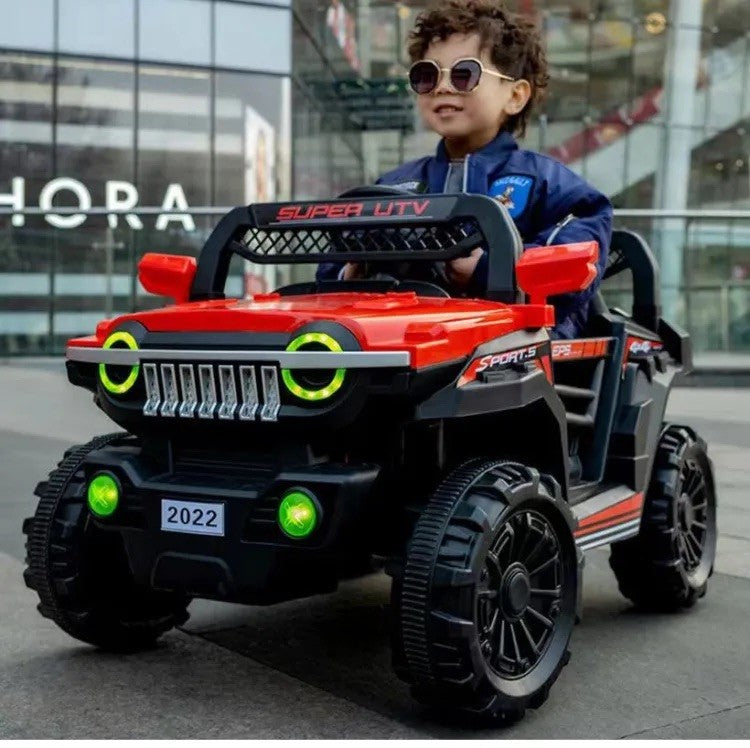 Kids Electric Ride On - Styled Jeep UTV