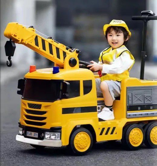Kid's Electric Ride On - Crane