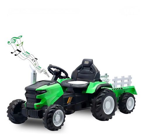 Kids' Electric Ride-On - Tractor & Trailer