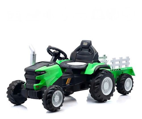 Kids' Electric Ride-On - Tractor & Trailer