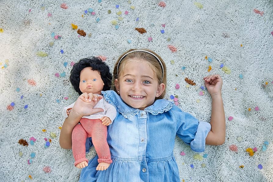 Knitted Sweater & Pants Outfit for 38cm Miniland Dolls
