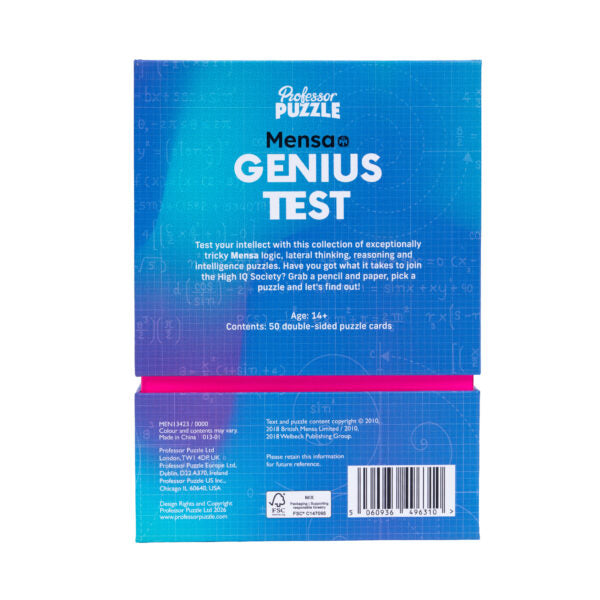 Mensa Genius Test