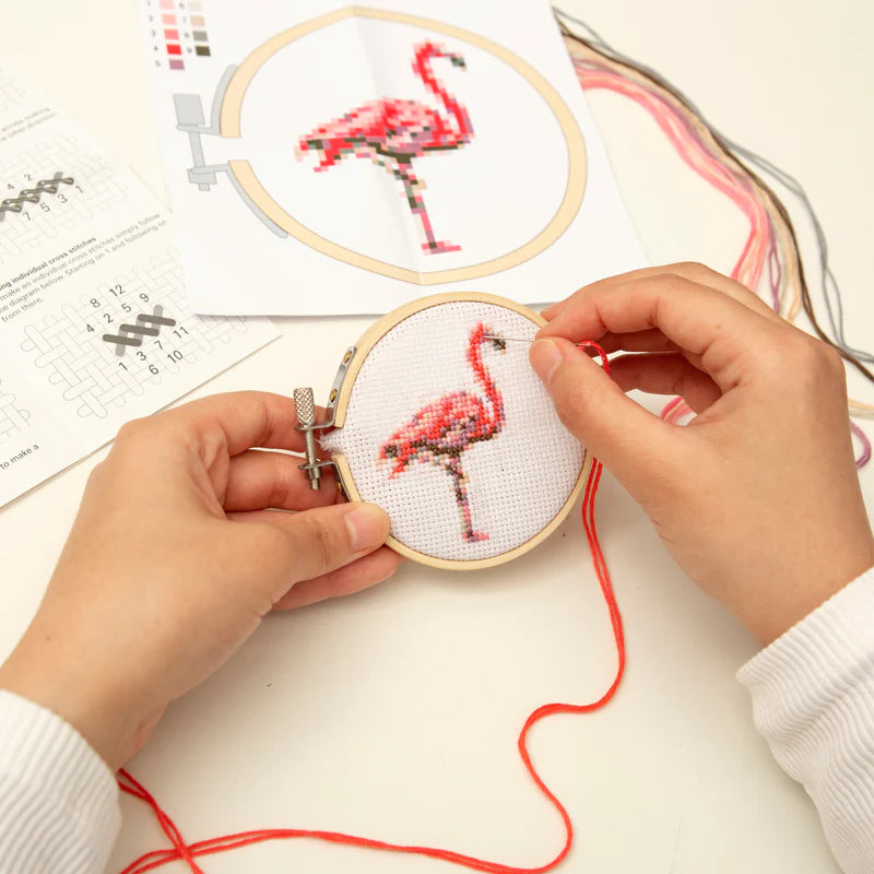 Mini Cross Stitch Embroidery Kit (Assorted)