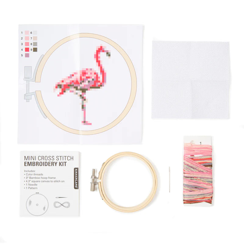 Mini Cross Stitch Embroidery Kit (Assorted)