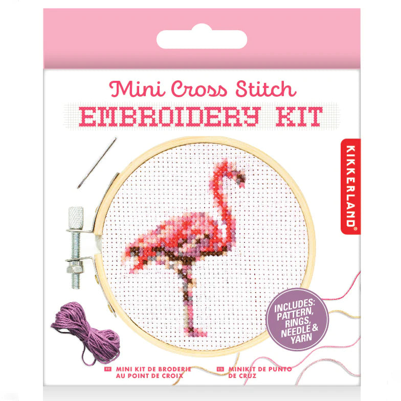 Mini Cross Stitch Embroidery Kit (Assorted)