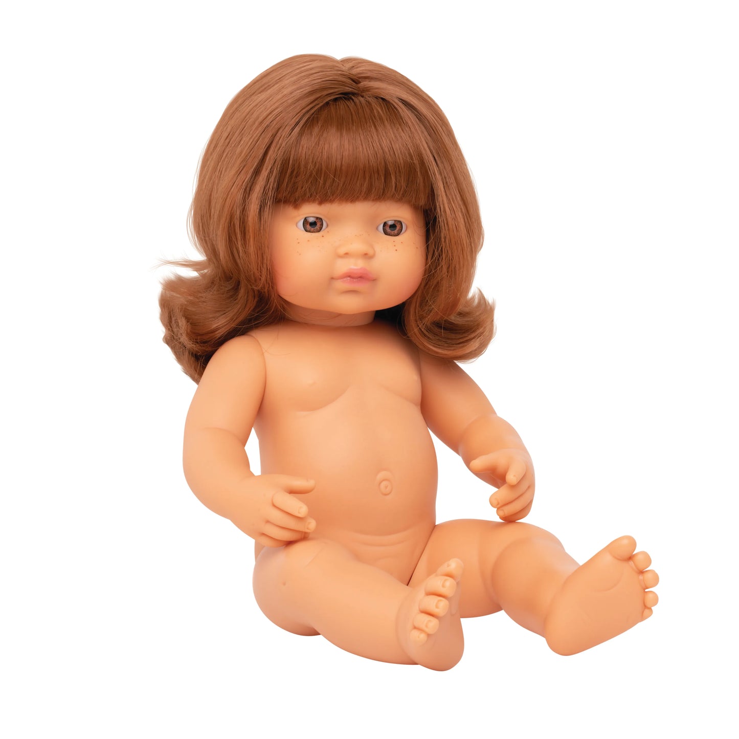 Caucasian Red-Haired Girl Doll (38cm)