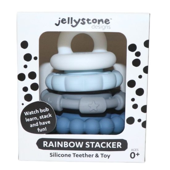 Rainbow Silicone Stacker & Teether