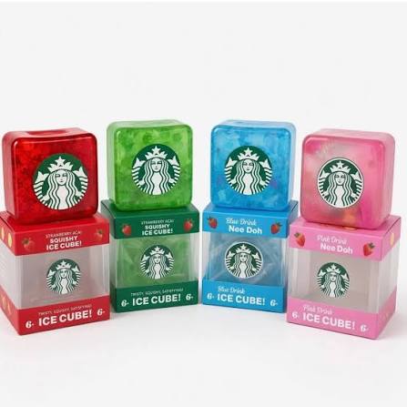 Needoh Starbucks Super Squish Nice Cube