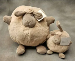 Plush Round Lamb