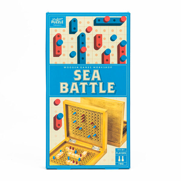 Wooden Sea Battle Gameboard Set