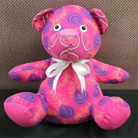 Shweshwe Teddy Bear Soft Toy